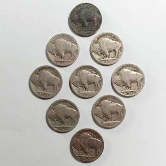 Slot Filler Mint Mark Early Buffalo Nickels