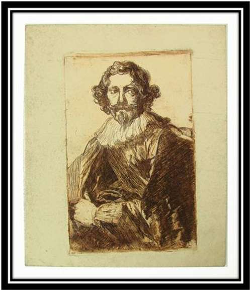Rare Collectible Yakovlevich Etching Art Fr Estate Sale KORNEEV L. YAKOVLEVICH
