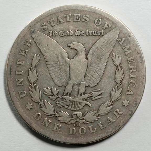 Raw 1878 CC Morgan Silver Dollar