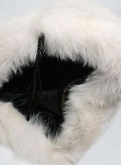 Highly Collectable White Fox Purse