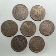 7  Morgan Dollars
