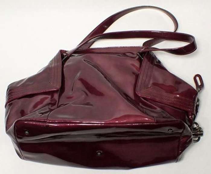 Salvatore Ferregamo burgandy leather purse