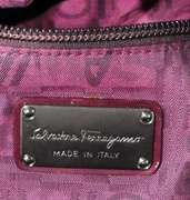 Salvatore Ferregamo burgandy leather purse