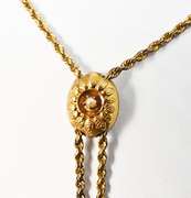 Classic 48 Inch Gold Filled Rope Link Necklace
