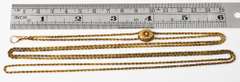 Classic 48 Inch Gold Filled Rope Link Necklace