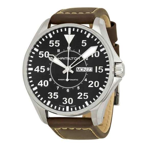 New Mens Hamilton Swiss Automatic w Date Window