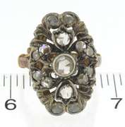 Antique Rose Cut Diamond Ring