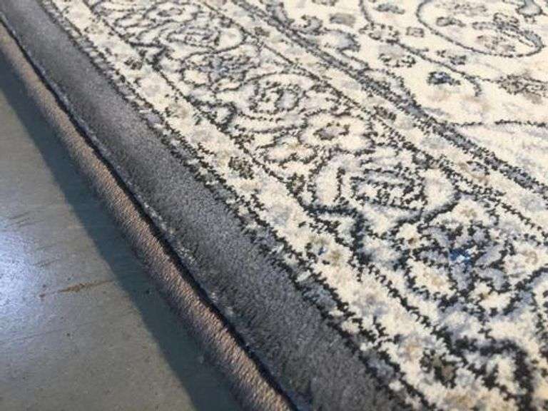 Vintage Euro Reproduction Medallion Design 8ft Runner