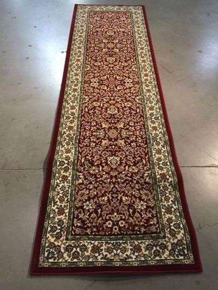 Euro Reproduction Medallion Design 8ft Runner