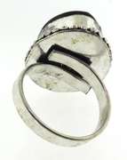 Silver tone Gemstone Ring
