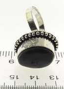 Silver tone Gemstone Ring