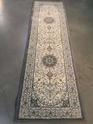 Vintage Euro Reproduction Medallion Design 8ft Runner