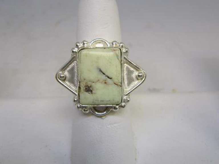 sterling silver Gemstone ring