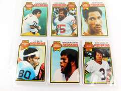 9 Washington Redskins 1979 Football Cards