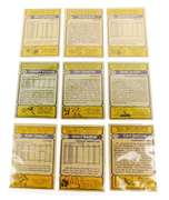 9 Washington Redskins 1979 Football Cards