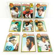 9 Washington Redskins 1979 Football Cards