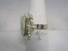 sterling silver Gemstone ring