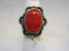 Silver tone Gemstone Ring