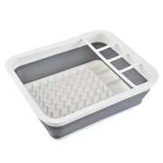 Foldable Dish Drain Rack Kitchen Desktop Storage Shelf