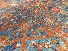 Vintage Reproduction Medallion Design 8ft Runner