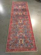 Vintage Reproduction Medallion Design 8ft Runner