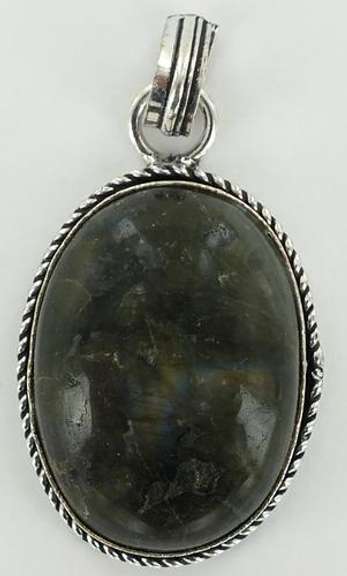 Silver and Natural Stone