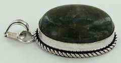 Silver and Natural Stone