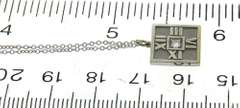 Tiffany & Co 18K Atlas Pendant Necklaced with Diamond