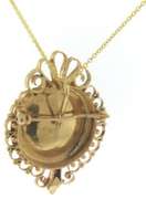 Irresistible 14kt YG Victorian Turquoise Enamel & Pearl Convertible Brooch/Pendant