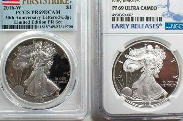 2011 S Choice Frosty Silver Eagle PCGS MS 69