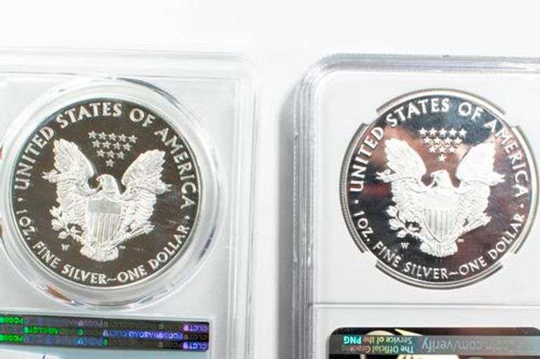 2011 S Choice Frosty Silver Eagle PCGS MS 69