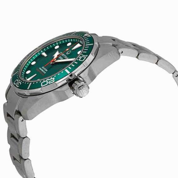 New Mens Centrina Automatic w Green Dial