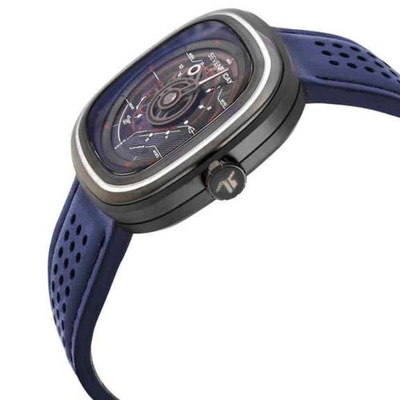 New Mens SevenFriday Automatic Skeleton Dial