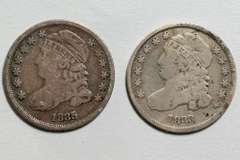 1833 &1835 Bust Dimes