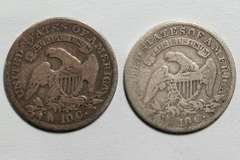 1833 &1835 Bust Dimes