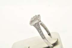 LADIES BRAND NEW WHITE GOLD DIAMOND RING