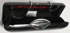 Lulu Gunnes black purse " don't forget lipstick "
