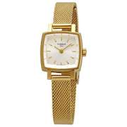 New Womens Tissot Swiss Gold Toned Square