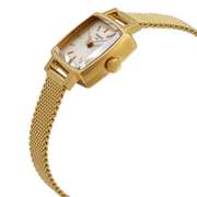 New Womens Tissot Swiss Gold Toned Square