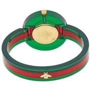 New Womens Gucci Swiss w Transparent MoP Dial