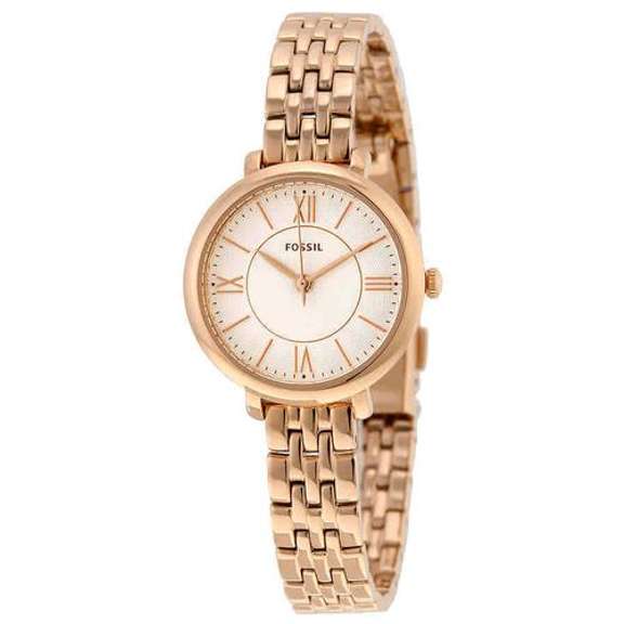 New Womens Fossil Rose Gold Toned