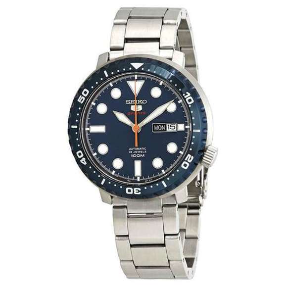 New Mens Seiko Automatic w 41hr Power Reserve