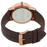 New Mens Movado Swiss w Date Window