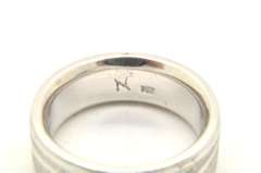 LADIES 14 KT WHITE GOLD WEDDING BAND