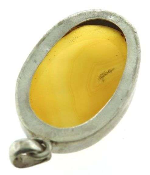 Sterling Silver Lemon Quartz Pendant