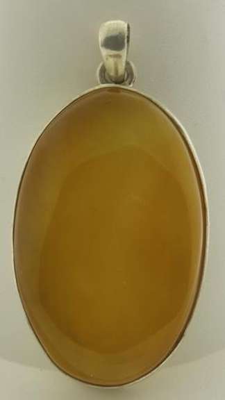 Sterling Silver Lemon Quartz Pendant