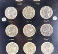 Choice BU Wartime Nickel Set 1942 -1945