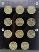 Choice BU Wartime Nickel Set 1942 -1945