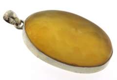 Sterling Silver Lemon Quartz Pendant