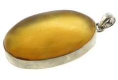 Sterling Silver Lemon Quartz Pendant